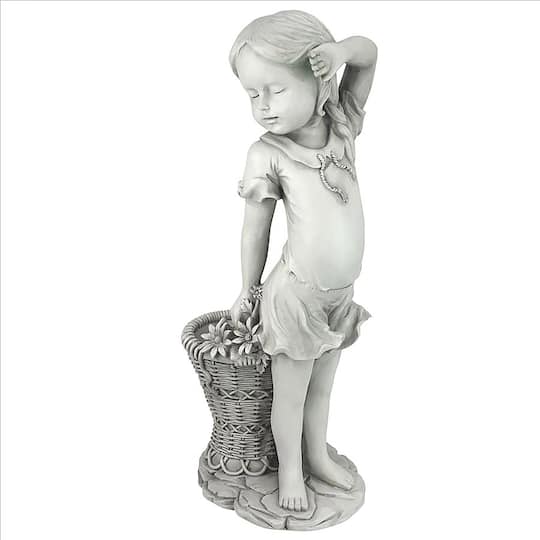 Design Toscano 21.5&#x22; Little Miss Frances Garden Statue